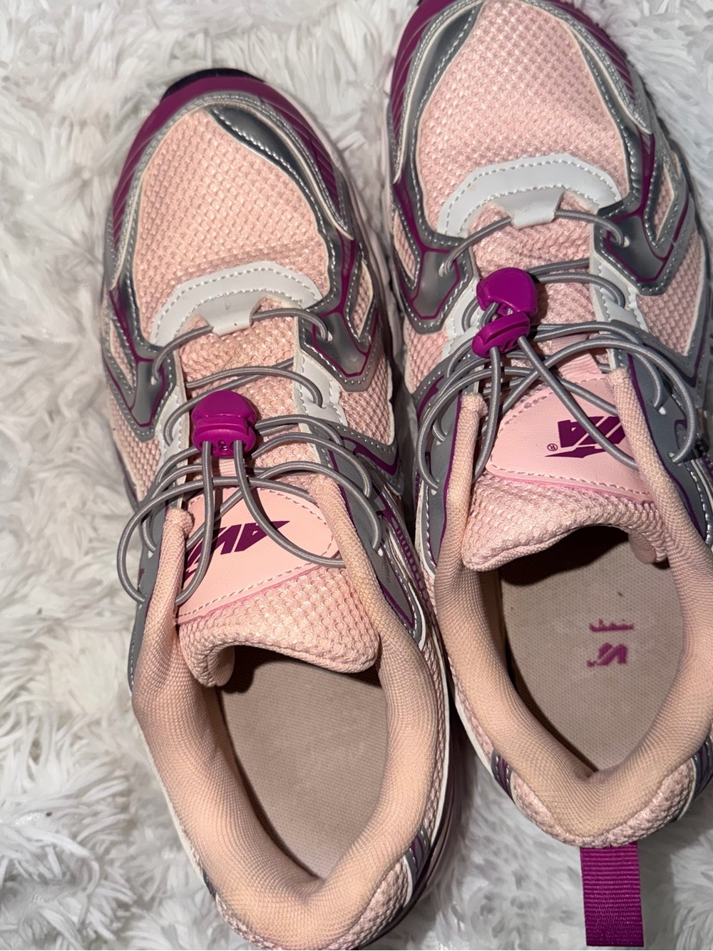 Avia Pink and Purple Women's Athletic Sneakers